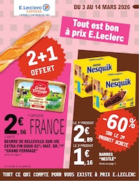 Offre Biscuit dans le catalogue E.Leclerc du moment à la page 1