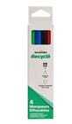 Lot de 4 Marqueurs Effaçables - Pointe Fine - Bureau Vallée Recyclé - Bureau Vallée Recyclé en promo chez Bureau Vallée Houilles à 1,59 €