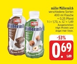 Müllermilch Schoko-Geschmack Angebote von Müller bei EDEKA Coburg für 0,69 €