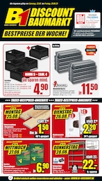 Baumärkte Prospekt von B1 Discount Baumarkt in Borgdorf-Seedorf Aktueller B1 Discount Baumarkt Baumärkte Prospekt für Borgdorf-Seedorf: BESTPREISE DER WOCHE! mit 8} Seiten, 23.08.2025 - 29.08.2025