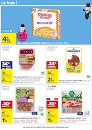 Prix et réduction Pizza surgelée dans le prospectus Carrefour en cours Offre Pizza surgelée dans le catalogue Carrefour du moment à la page 44