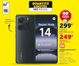 Redmi Note 14 5G - XIAOMI en promo chez Hyper U Saintes à 249,00 €
