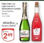 GLOBUS - Faber Sekt Angebot im Prospekt Faber Sekt bei GLOBUS im Prospekt "" für 2,49 €