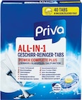 Geschirrreiniger Tabs im Angebot bei Netto Marken-Discount in Dachau Geschirrreiniger Tabs Angebote von Priva bei Netto Marken-Discount Dachau für 3,40 €