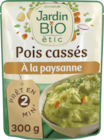 POIS CASSÉS BIO À LA PAYSANNE JARDIN BIO ÉTIC - JARDIN BIO dans le catalogue Auchan Supermarché