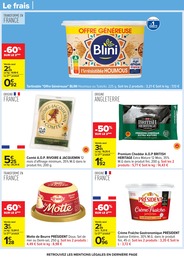 Offre Beurre dans le catalogue Carrefour du moment à la page 53