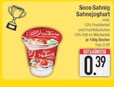 Aktuelle Joghurt Angebote bei EDEKA in Ingolstadt Aktuelles Sooo Sahnig Sahnejoghurt Angebot bei EDEKA in Ingolstadt ab 0,39 €