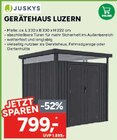 Gerätehaus Luzern Angebote von Juskys bei Marktkauf Altenburg für 799,00 €