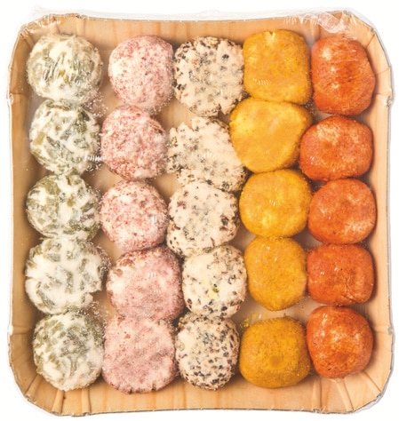 Mini boules chèvre épices Chèvrefeuille