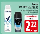 Deo-Spray im Angebot bei EDEKA in Regensburg Deo-Spray Angebote von Rexona bei EDEKA Regensburg für 2,22 €