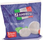 Mozzarella - AMBROSI - Intermarché Hyper Mozzarella - AMBROSI à 3,69 € dans le catalogue Intermarché Hyper