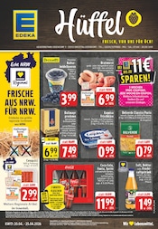 Aktueller EDEKA Prospekt mit Cola, "Aktuelle Angebote", Seite 1