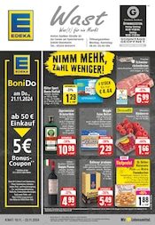 Aktueller EDEKA Discounter Prospekt in Steinheim und Umgebung, "Aktuelle Angebote" mit 24 Seiten, 18.11.2024 - 23.11.2024