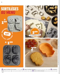 Prix et réduction Moule Silicone dans le prospectus Gifi en cours Offre Moule Silicone dans le catalogue Gifi du moment à la page 8