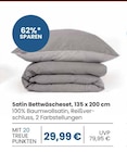 Satin Bettwäscheset, 135 x 200 cm im EDEKA Prospekt Satin Bettwäscheset, 135 x 200 cm im aktuellen EDEKA Prospekt für 29,99 €