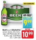 EDEKA Eppelheim - Alkoholfrei Angebot im Prospekt Alkoholfrei bei EDEKA im Eppelheim Prospekt für 9,99 €