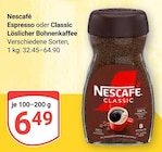 Espresso Löslicher Bohnenkaffee im Angebot bei GLOBUS in Neuwied Espresso Löslicher Bohnenkaffee Angebote von Nescafé bei GLOBUS Neuwied für 6,49 €