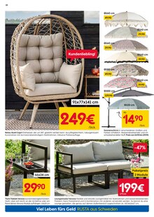 Gartenmöbel im Rusta Prospekt "Willkommen zu Hause in Schweden!" mit 16 Seiten (Jena)