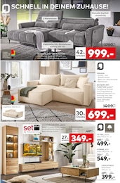 Wohnzimmer Angebot im aktuellen porta Möbel Prospekt auf Seite 7