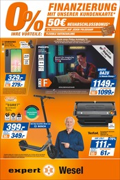 Fernseher im expert Prospekt in Wesel Aktueller expert Prospekt mit Fernseher, "Top Angebote", Seite 1