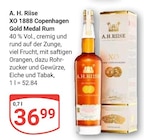 XO 1888 Copenhagen Gold Medal Rum Angebote von A.H. Riise bei GLOBUS Wiesbaden für 36,99 €