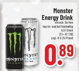 Aktuelles Energy Drink Angebot bei Marktkauf in Marl ab 0,89 €