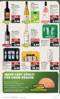 Bitburger im Kaufland Prospekt "Hier bin ich richtig" mit 66 Seiten (Neuwied)