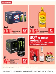Prix et réduction Whisky dans le prospectus Auchan Hypermarché en cours Offre Whisky dans le catalogue Auchan Hypermarché du moment à la page 18