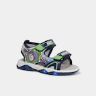 Sandales semelles lumineuses Toy Story bleu garçon en promo chez La Halle Rennes à 20,99 €