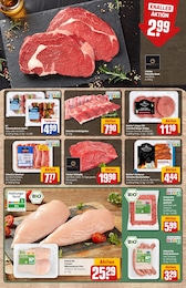 Grobe Bratwurst Angebot im aktuellen REWE Prospekt auf Seite 9