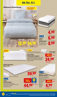 Bettdecke im Lidl Prospekt "LIDL LOHNT SICH" mit 61 Seiten (München)