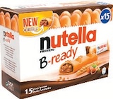-50% de remise immédiate sur le 2ème produit identique sur la gamme des pates a tartiner et biscuits nutella à Hyper U dans Saint-Vincent-Cramesnil