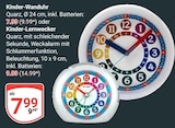 Aktuelles Kinder-Wanduhr Angebot bei GLOBUS in Saarbrücken ab 7,99 €