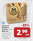 Magnum 3er/4er von Langnese im aktuellen combi Prospekt