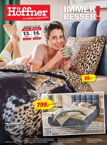 Bett im Höffner Prospekt "IMMER BESSER!" mit 28 Seiten (Magdeburg)