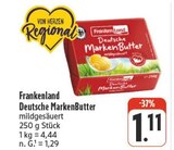 Deutsche MarkenButter bei nah und gut im Prospekt "" für 1,11 €