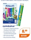 Combino Buntstifte von Pelikan für 8,99 € bei Müller im Angebot Combino Buntstifte von Pelikan im aktuellen Müller Prospekt