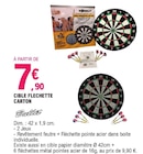 Promo Cible fléchette carton à 7,90 € dans le catalogue E.Leclerc à Fleury-les-Aubrais