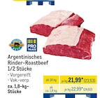 Rinder-Roastbeef von Pro Trace für 23,53 € bei METRO im Angebot Rinder-Roastbeef von Pro Trace im aktuellen METRO Prospekt