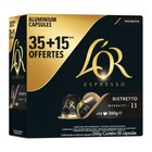 Capsules de café - L'OR en promo chez Carrefour Pantin à 10,21 €