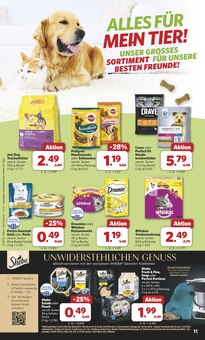 Tiernahrung im combi Prospekt "Markt - Angebote" mit 20 Seiten (Paderborn)