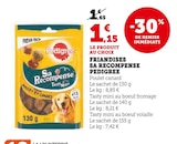 Friandises Sa Recompense - Pedigree à 1,15 € dans le catalogue U Express