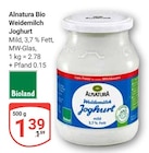 Aktuelle Joghurt Angebote bei GLOBUS in Herne Aktuelles Weidemilch Joghurt Angebot bei GLOBUS in Herne ab 1,39 €