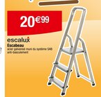 Escabeau - escalux en promo chez Carrefour Antony à 20,99 €