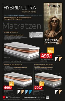 Matratze im XXXLutz Prospekt "Matratzen" mit 4 Seiten (Mönchengladbach)