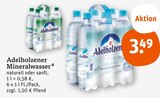 Mineralwasser von Adelholzener im aktuellen tegut Prospekt für 3,49 €