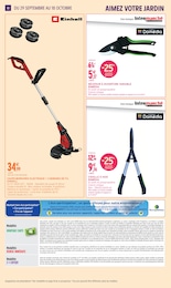 Prix et réduction Coupe-Bordures dans le prospectus Intermarché Super en cours Offre Coupe-Bordures dans le catalogue Intermarché Super du moment à la page 10
