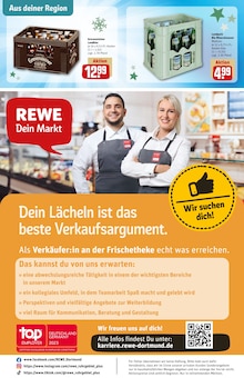 Bier im REWE Prospekt "Dein Markt" mit 27 Seiten (Dorsten)