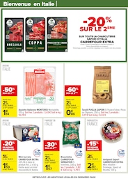 Prix et réduction Bruschetta dans le prospectus Carrefour en cours Offre Bruschetta dans le catalogue Carrefour du moment à la page 27