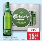 Lager Bier im Angebot bei Marktkauf in Überlingen Lager Bier Angebote von Carlsberg bei Marktkauf Überlingen für 15,99 €